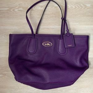 Coach Purple Bag